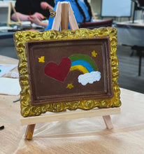 Load image into Gallery viewer, Edible Paint Kit (Chocolate Frame Canvas) - Hot Shot Chocolate