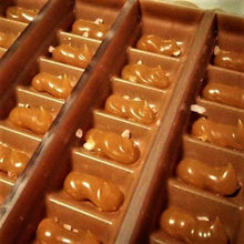 Load image into Gallery viewer, Caramel Toffee Crunch Chocolate Bar (6pc) - Hot Shot Chocolate