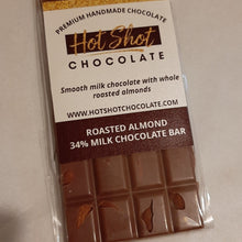 Load image into Gallery viewer, Chocolate Almond Bar (24pc) - Hot Shot Chocolate