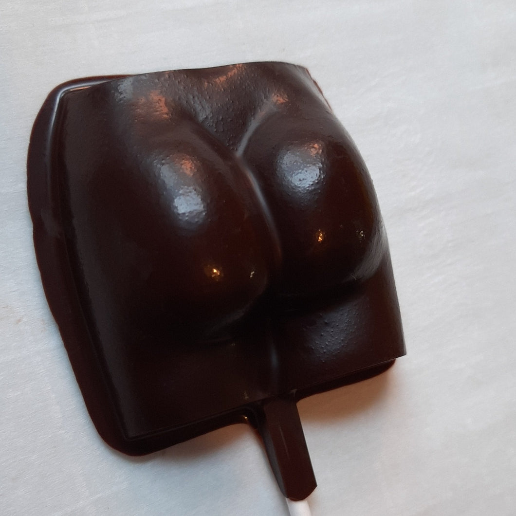 Chocolate Booty Lollipop (1pc) - Hot Shot Chocolate