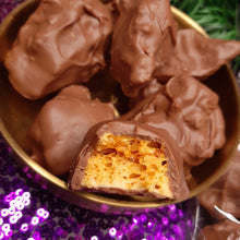 Load image into Gallery viewer, Chocolate Coated Sponge Toffee (100g) - Hot Shot Chocolate
