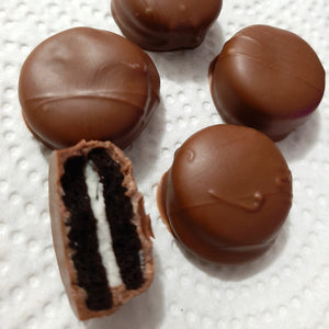 Mini Chocolate Covered Cookies (10pc) - Hot Shot Chocolate