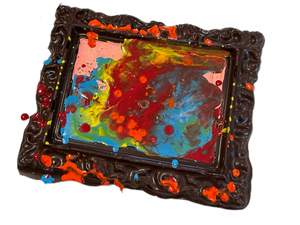 Edible Paint Kit (Chocolate Frame Canvas)