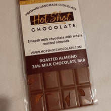 Load image into Gallery viewer, Chocolate Almond Bar (24pc) - Hot Shot Chocolate
