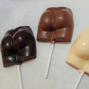 Chocolate Booty Lollipop (1pc) - Hot Shot Chocolate