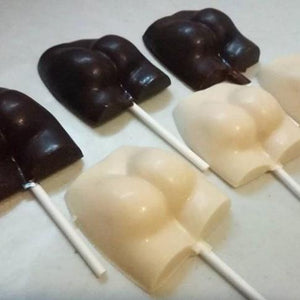 Chocolate Booty Lollipop (1pc) - Hot Shot Chocolate