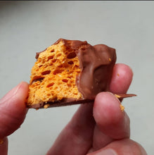 Load image into Gallery viewer, Chocolate Coated Sponge Toffee (100g) - Hot Shot Chocolate
