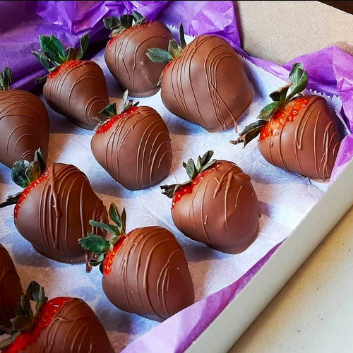 Chocolate Covered Strawberries (6pc & 12pc) - Pickup Only - Hot Shot Chocolate