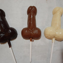Load image into Gallery viewer, Chocolate Penis Lollipop (1pc) - Hot Shot Chocolate
