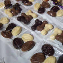 Load image into Gallery viewer, Chocolate Vulva Bonbons Threesome Set (3pc) - Hot Shot Chocolate
