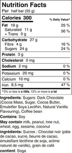 Coffee Bean Chocolate Bar (24pc) - Hot Shot Chocolate