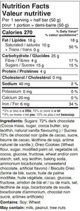 Cookies & Cream Chocolate Bar (24pc) - Hot Shot Chocolate