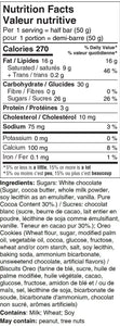 Cookies & Cream Chocolate Bar (24pc) - Hot Shot Chocolate