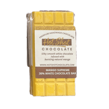 Load image into Gallery viewer, Mango Supreme Chocolate Bar (24pc) - Hot Shot Chocolate
