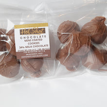 Load image into Gallery viewer, Mini Chocolate Covered Cookies (10pc) - Hot Shot Chocolate
