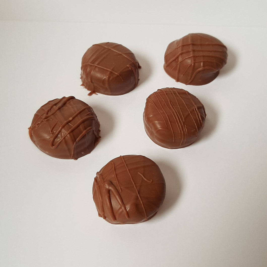 Mini Chocolate Covered Cookies (10pc) - Hot Shot Chocolate