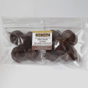 Mini Chocolate Covered Cookies (10pc) - Hot Shot Chocolate