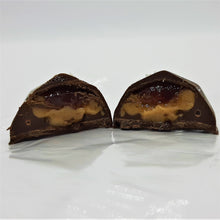 Load image into Gallery viewer, PB &amp; J Chocolate Bonbons (3pc) - Hot Shot Chocolate
