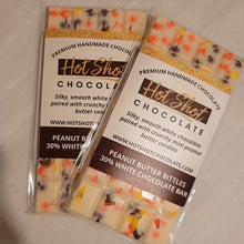 Load image into Gallery viewer, Peanut Butter Bittles Chocolate Bar (24pc) - Hot Shot Chocolate
