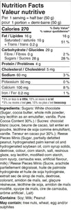 Peanut Butter Bittles Chocolate Bar (24pc) - Hot Shot Chocolate