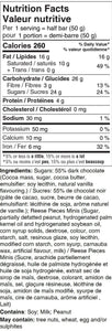 Peanut Butter Bittles Chocolate Bar (24pc) - Hot Shot Chocolate