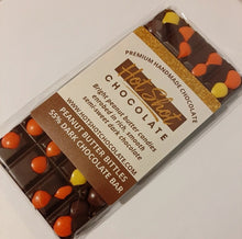 Load image into Gallery viewer, Peanut Butter Bittles Chocolate Bar (24pc) - Hot Shot Chocolate
