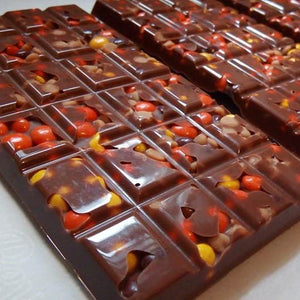 Peanut Butter Bittles Chocolate Bar (24pc) - Hot Shot Chocolate