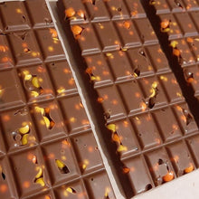 Load image into Gallery viewer, Peanut Butter Bittles Chocolate Bar (24pc) - Hot Shot Chocolate
