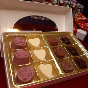 Pure Chocolate Bonbon Gift Set (6pc & 12pc) - Hot Shot Chocolate
