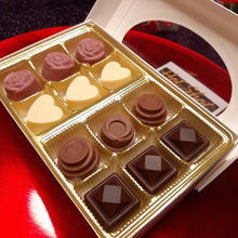 Load image into Gallery viewer, Pure Chocolate Bonbon Gift Set (6pc &amp; 12pc) - Hot Shot Chocolate
