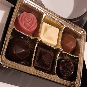 Pure Chocolate Bonbon Gift Set (6pc & 12pc) - Hot Shot Chocolate