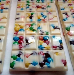 Rainbow Bits Chocolate Bar (24pc) - Hot Shot Chocolate