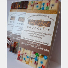 Load image into Gallery viewer, Rainbow Bits Chocolate Bar (24pc) - Hot Shot Chocolate
