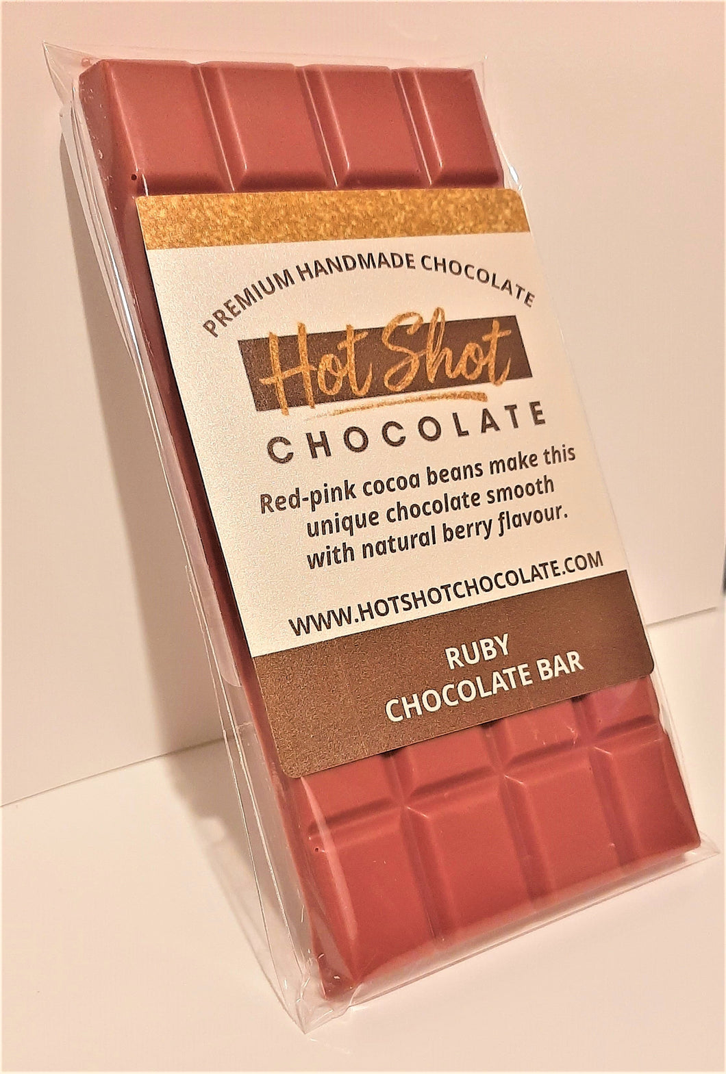 Ruby Chocolate Bar (24pc) - Hot Shot Chocolate