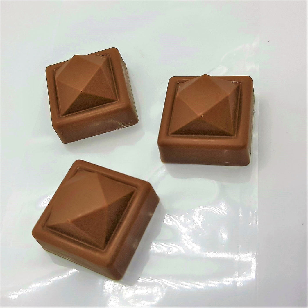 Salted Caramel Chocolate Bonbons (3pc) - Hot Shot Chocolate