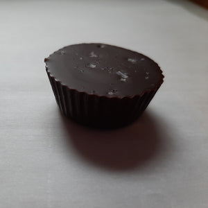 Salted Peanut Butter Cup (1pc) - Hot Shot Chocolate