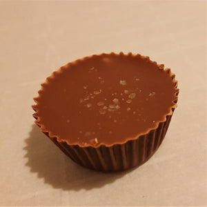 Salted Peanut Butter Cup (1pc) - Hot Shot Chocolate