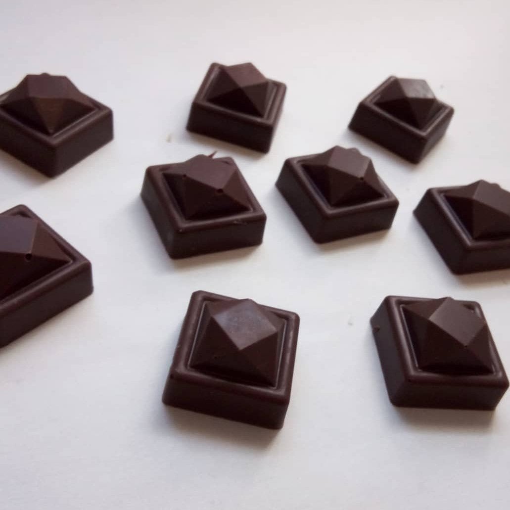 Sea Salt Chocolate Bonbons (3pc) - Hot Shot Chocolate