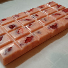 Load image into Gallery viewer, Strawberry Supreme Chocolate Bar (24pc) - Hot Shot Chocolate
