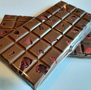 Strawberry Supreme Chocolate Bar (24pc) - Hot Shot Chocolate